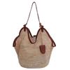 Summer Beach Large-capacity Woven Bag Fashion Niche Shoulder Bag Seaside Vacation Leisure Tote Bag
