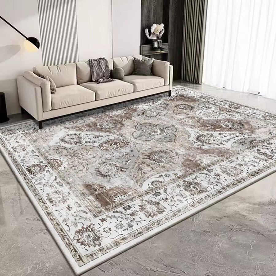 Persian Retro Large Living Room Carpet Boho Decoration Home Sofa Area Rugs 200X300 Cm Hall Coffee Tables Easy Clean Floor Mats