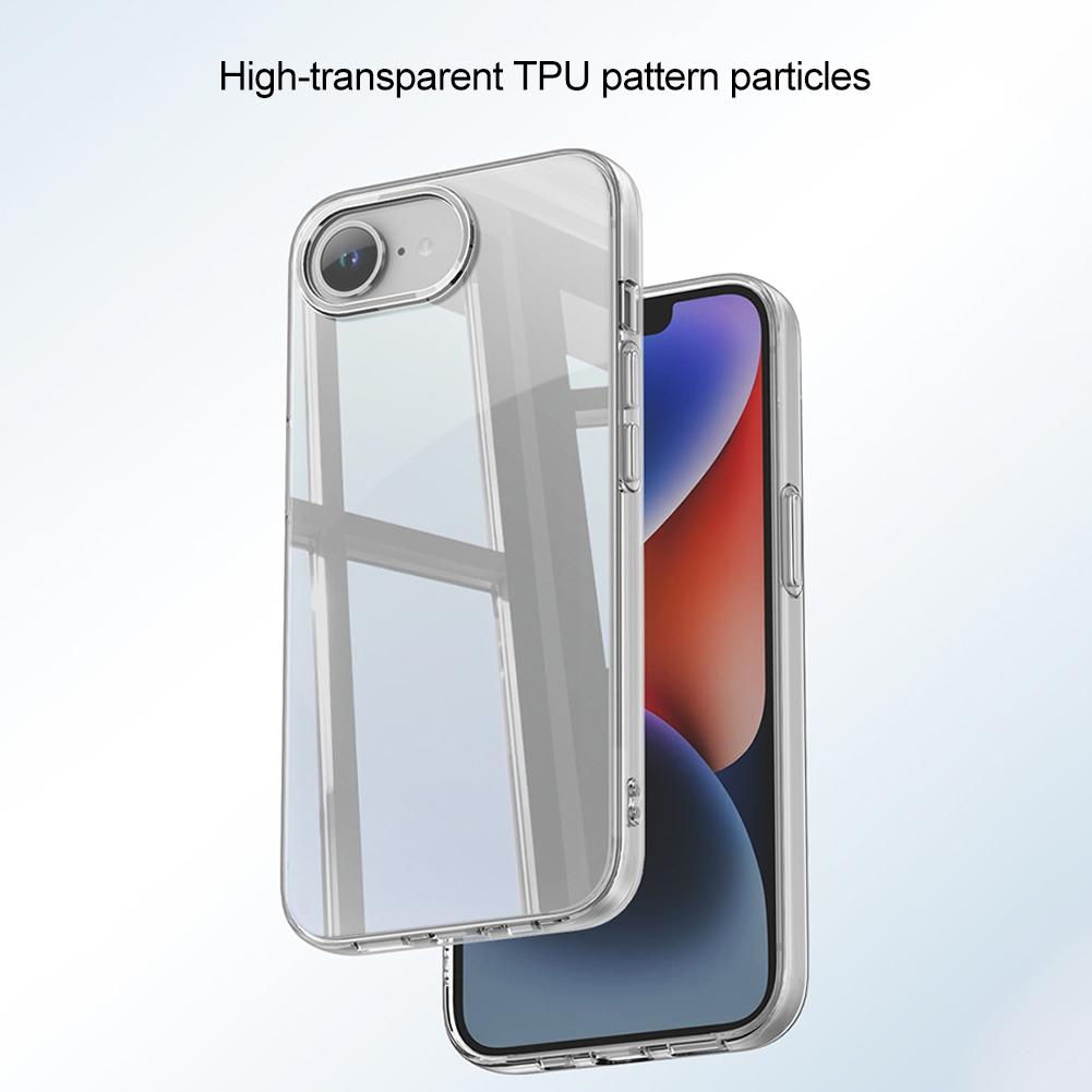 For IPhone 16E Transparent Protective Case Anti-drop Dustproof Ultra-thin For IPhone Phone Mobi E5Z3
