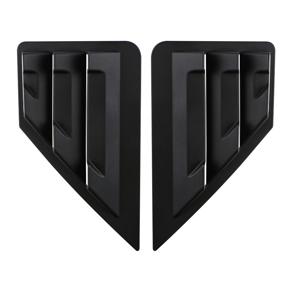 Car Rear Window Cover Window Sticker Triangle Blinds Trim for Toyota C-HR CHR C HR 2016-2022 2pcs/set Accessories