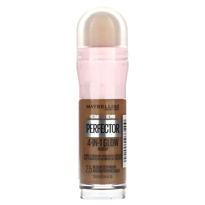 Instant Age Rewind, Perfector 4-in-1 Glow Makeup, Medium-Deep Warm No. 2.5, 20 Ml (0.68 Fl Oz)