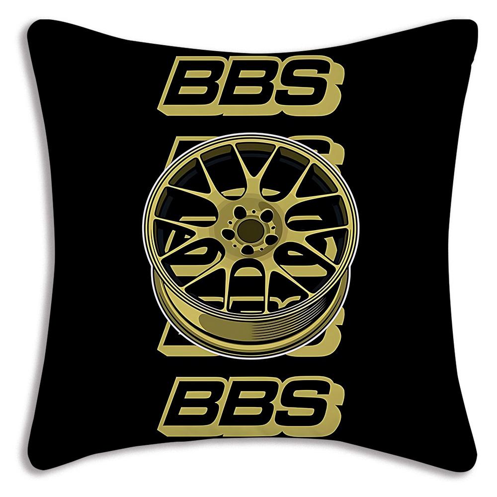 Motorsportfelgen B-BSS Kissenbezüge Cartoon Sofa Dekorativ Zuhause Doppelseitiger Druck Kurzer Plüsch Niedlicher Kissenbezug