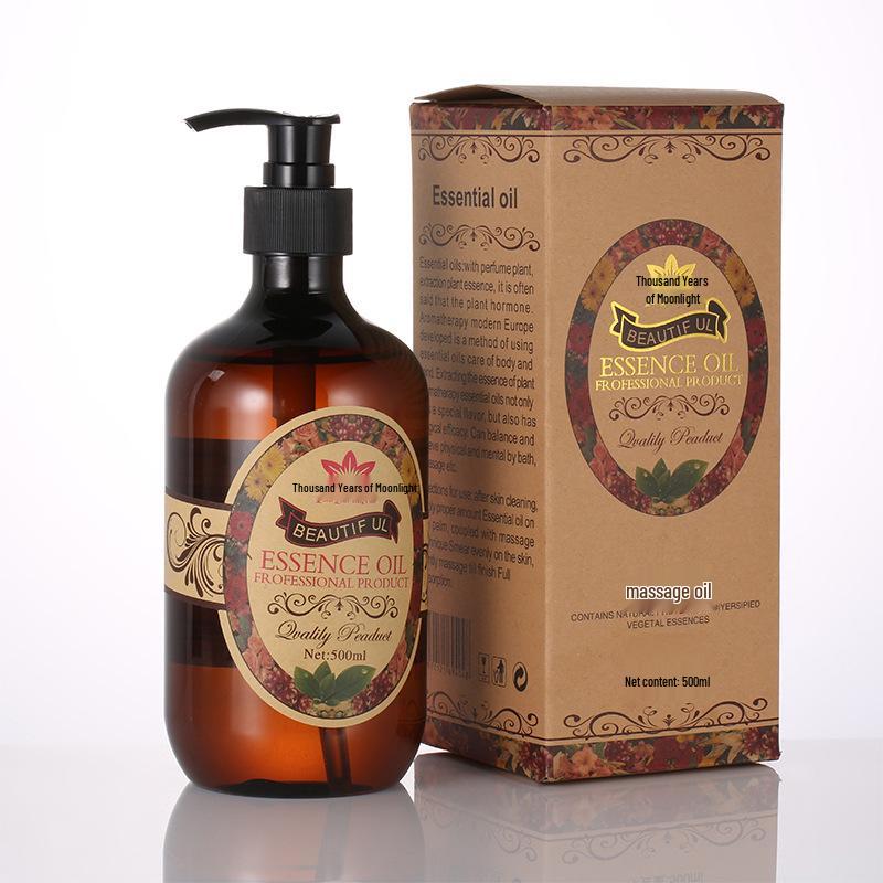 

Qianqiu Mingyue Romantic Encounter Ginger Mugwort Massage Oil 500ml