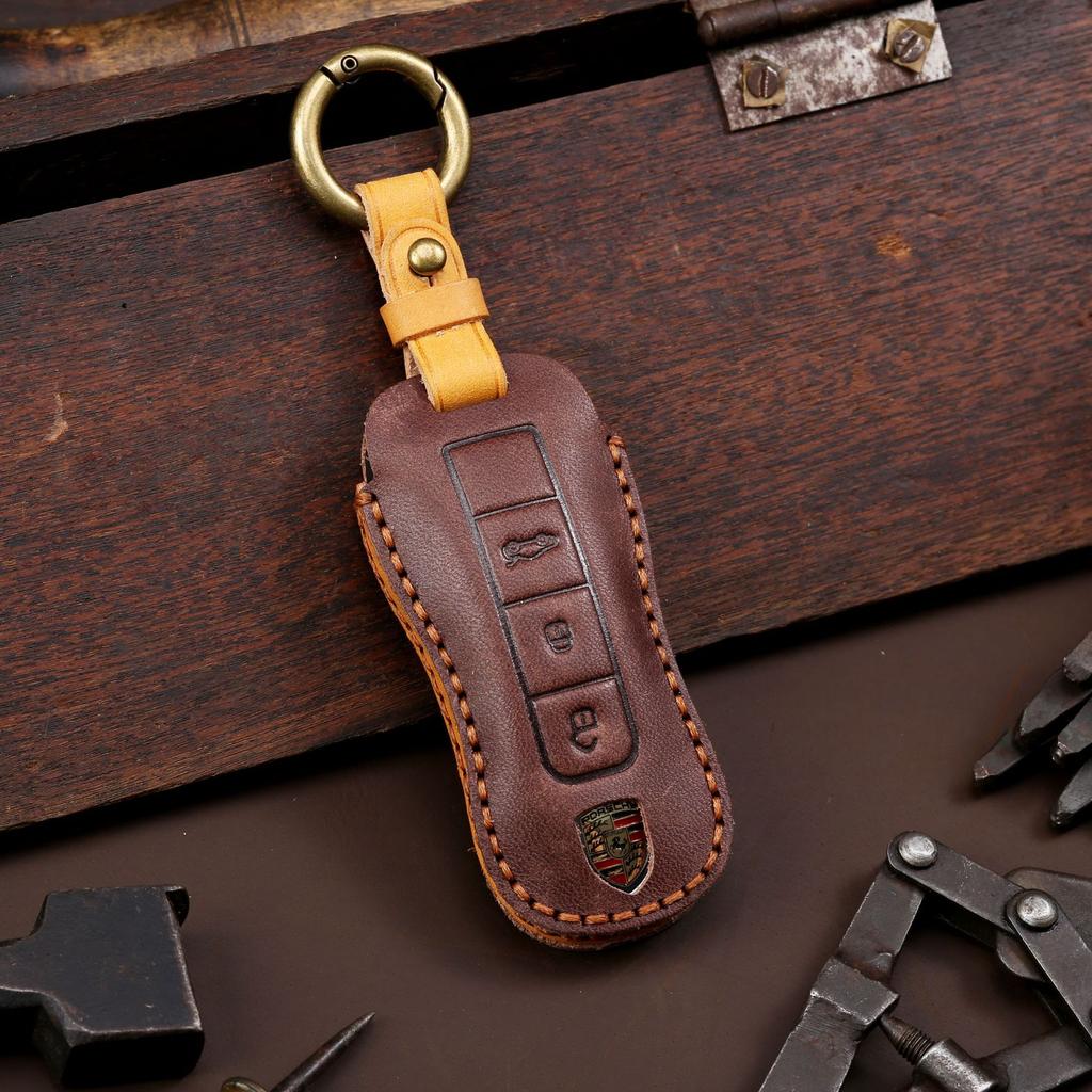 Für Porsche Macan Schlüsseltasche Mackay Paramela Schlüsselanhänger 718 Cayenne Schlüsseltasche