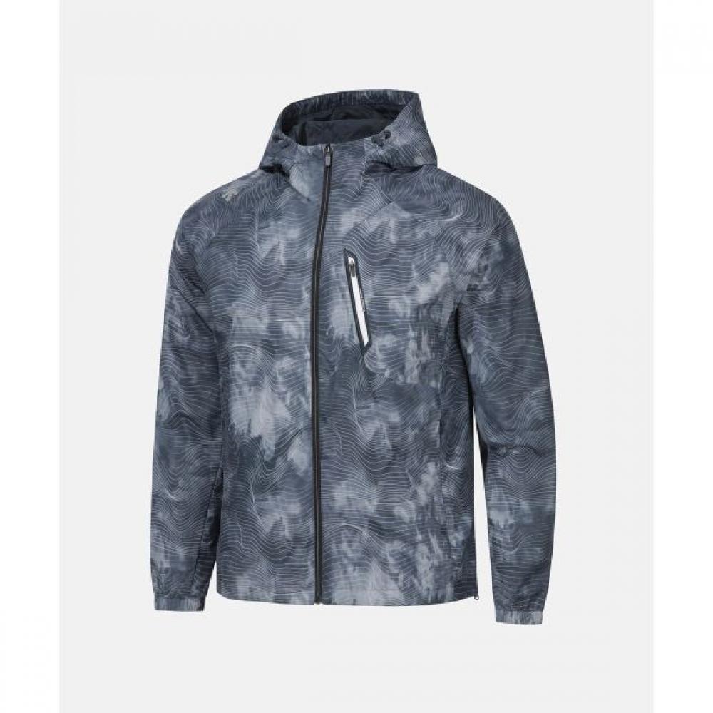 

Ветровка Descente Running с капюшоном и сетчатой подкладкой синего цвета PBLUPBLUE/100