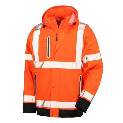 Result Recycled Mens Prism PU Heavy Duty Jacket