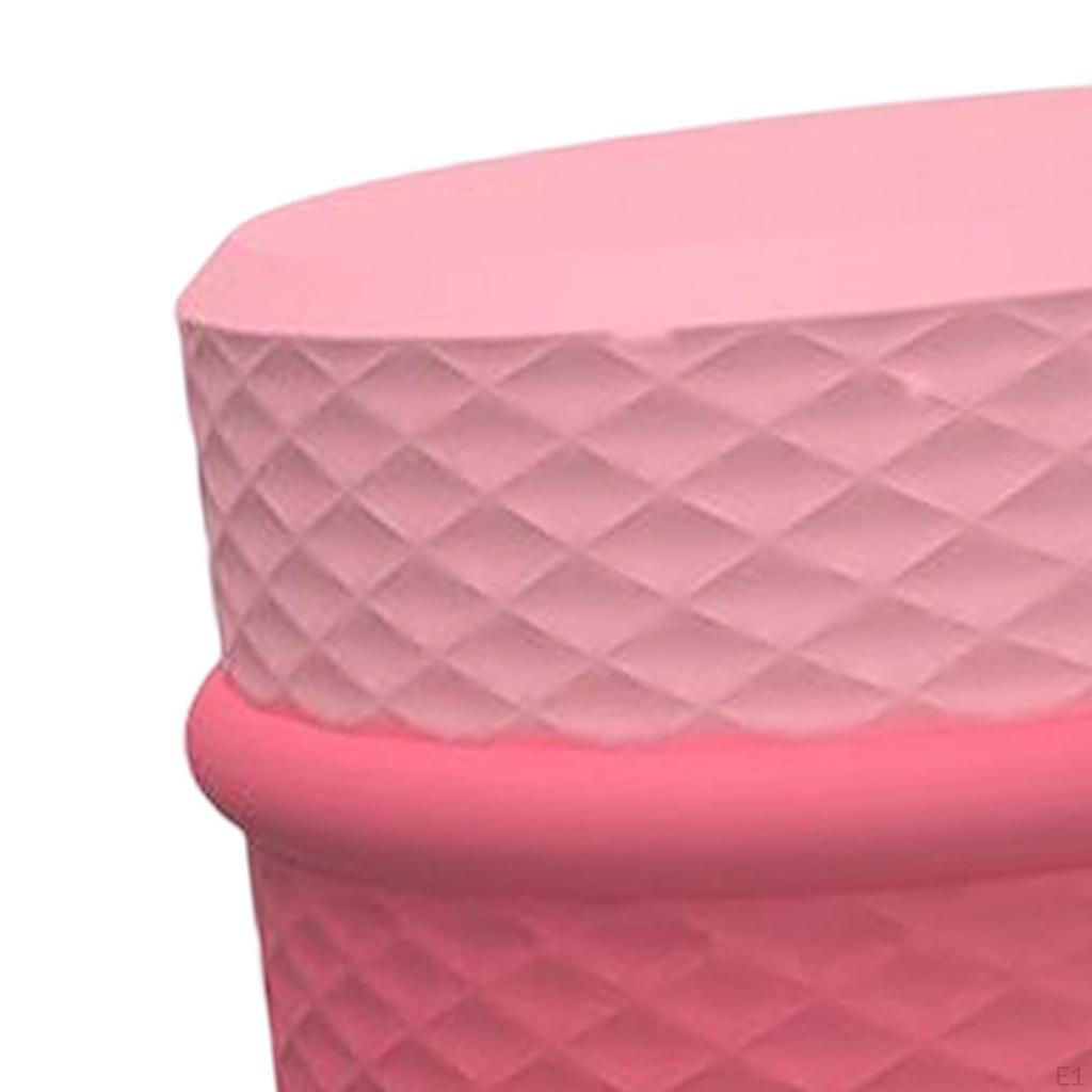 Kosmetik-Cremetiegel mit versiegeltem Deckel für Make-up-Proben, Kosmetik-Nagelpuder, Silikon, Leer