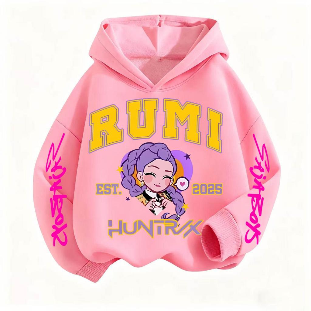 Devil Hunter Cartoon Printed Hoodie, Stylish and Comfortable Hoodies for Boys and Girls