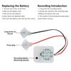 35s/40s/5min Plush Toy Voice Message Recorder Voice Box Sound Module Plush Toy Voice Message Recorder Device Clear Voice Recorde