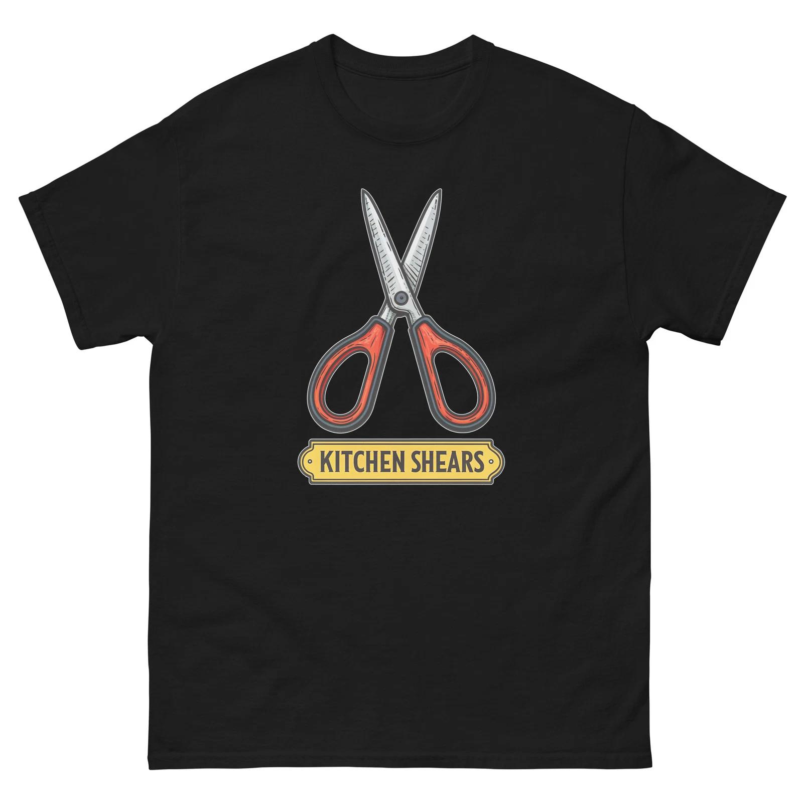 Kitchen Shears Kitchen Home Cooking Culinary Utensil T-Shirt 2XL