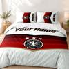 Germany national football team Custom Name 3pc set Perfect for bedroom use Comfortable bedding set includes a duvet cover and two pillowcases Ideal bi