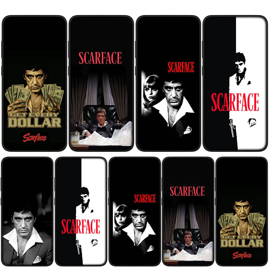 

Чехол для iPhone 16 15 14 Xiaomi Redmi Note 13 12 11 Pro Max X 10 8 9 XR Samsung Galaxy S24 S23 OPPO Huawei Scarface Al Pacino Tony Montana Phone Case for iPhone 12 Pro болюс