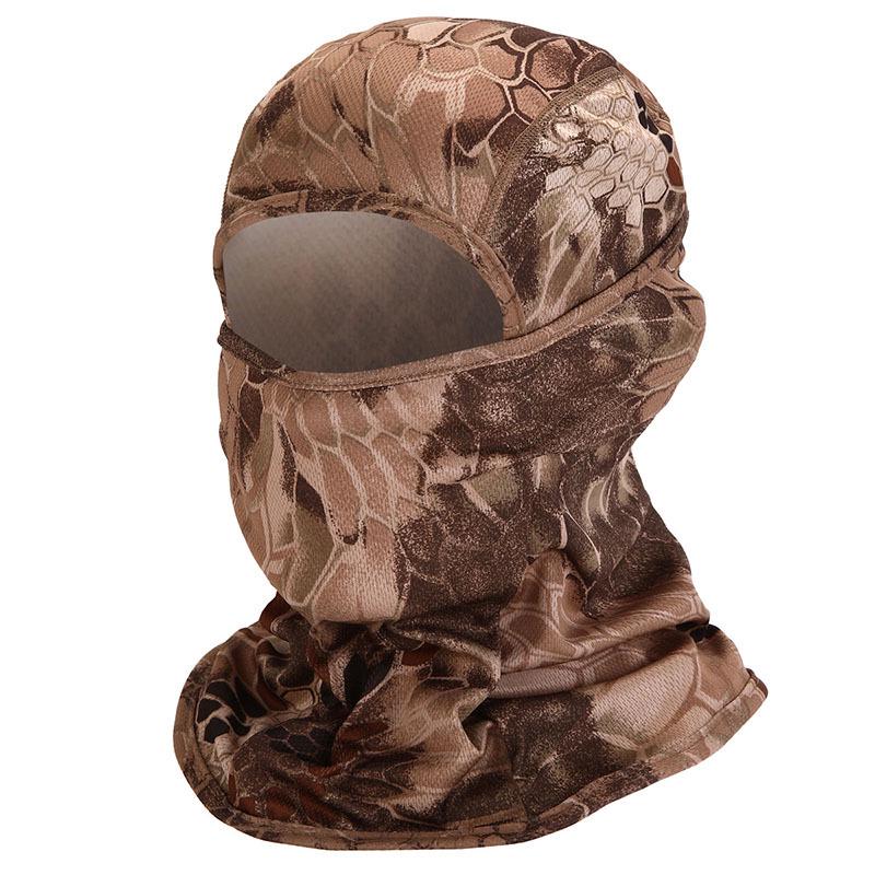 Camo Cycling Mask & Summer Headband: Sun Protection Neck Gaiter for Men & Women
