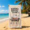 Pattern VintageCat Towel Towel Soft Pool Gift For Travel Gym Shower Cool Camping Quick Dry Sports Large Beach Towel
