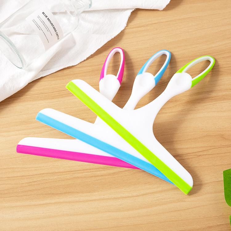 1Pc Soft Glass Scraper, Window Cleaner, Bathroom Floor Tile Wiper