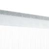 VidaXL Rideau en fils 2 pcs 100 x 250 cm Blanc