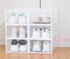 Transparent Dustproof Shoe Storage Box with Moistureproof Shoe Rack for Home
