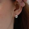 [Worn by Celebrities] Moonboat Earrings EC1969