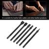 6pcs 3mm To 12mm Punchers Leather Craft Tool Set Straight Slot Punch Kit  Wallet Making
