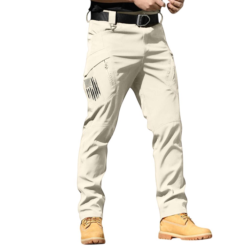 Heren City Special Service Broek Militaire Fan Ix9 Overalls met meerdere zakken