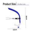 KND Professional Full-Wet Silicone Front Swim Snorkel