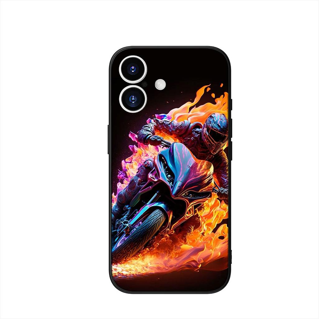 1N23456 Motorcycle Motorbike Cycling Case for Motorola Moto G04 G13 G14 g45 G23 G32 G34 G35 G64 G82 G84 G53 G60 G72 E14 E15 E13