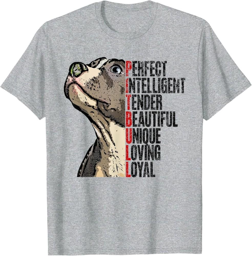 Питбуль Идеальный Умный Нежный Красивый Уникальный Любящий Футболка Унисекс Футболка M