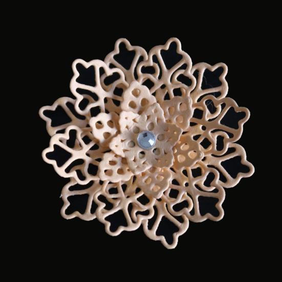 3Pcs Flowers Cutting Dies 3D Stencil for DIY Scrapbooking Po Album