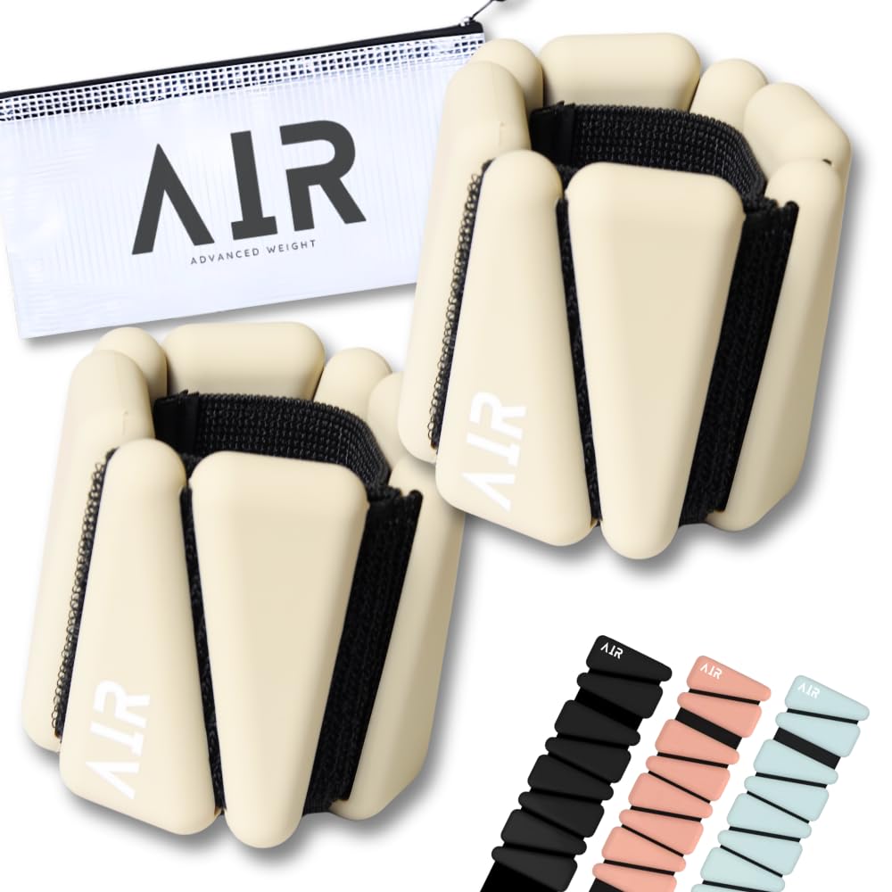 

TENASGEAR AIR Тренировка Разработана для женщин с утяжелителями на запястьях и лодыжках Можно использовать при ходьбе с весом [Домашняя революция, Разум] Веса, вода, прибл. бежевый