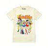 New Adult TShirt for Sailor Moon Anime Sailor Guardians Standing in Formation Under The Logo Bold Street Retro Style TShirt