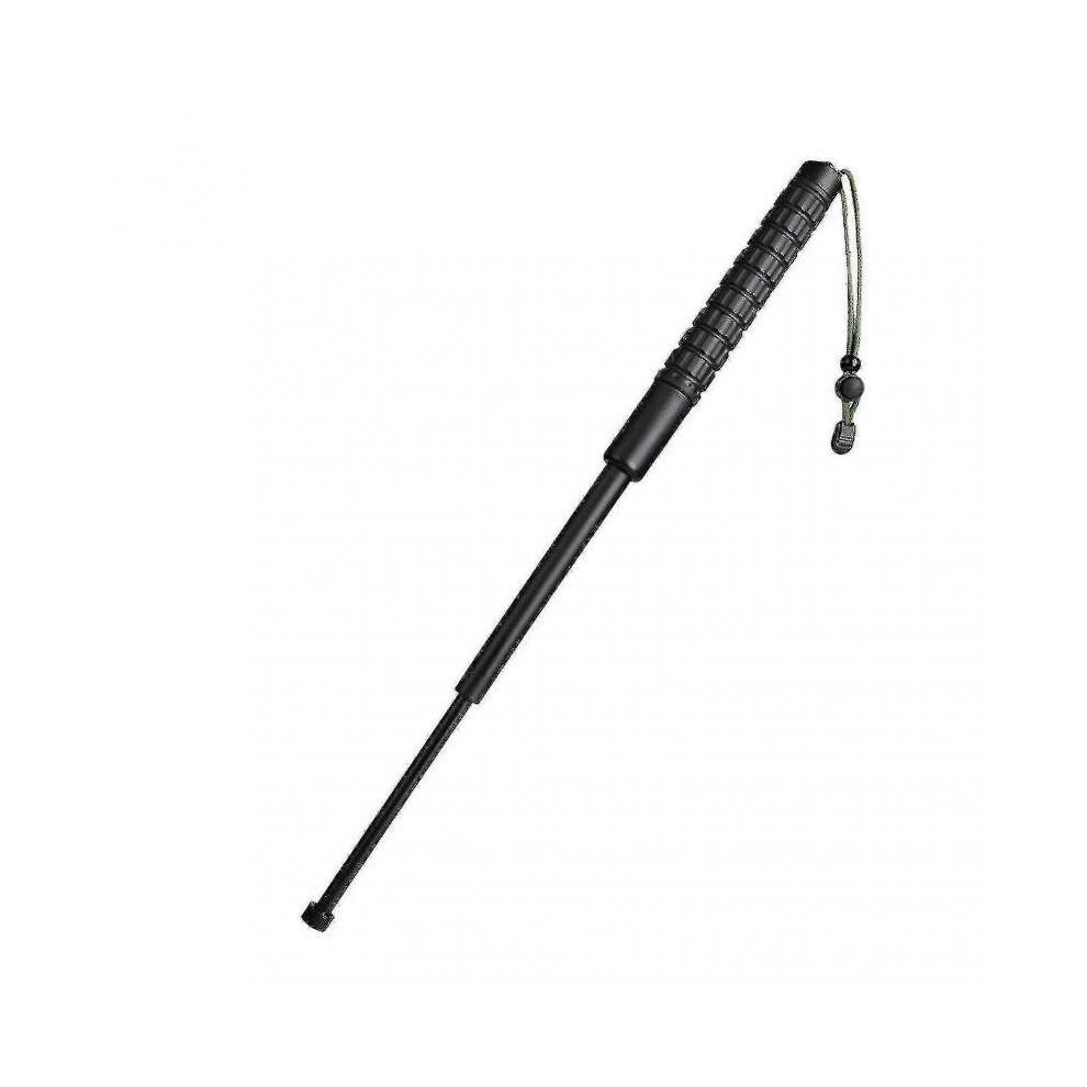 Teleskopischer Sicherheitsstock 3-teilig ausziehbarer Taschenstock mit Lanyard &--