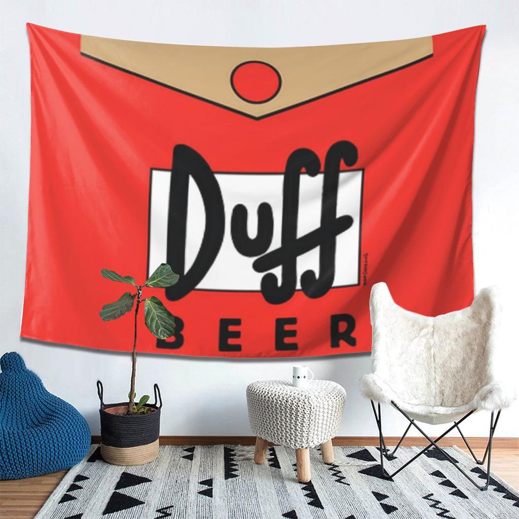 Duff Beer Wandteppich Dekor Kunst Ästhetische Wandteppiche für Wohnzimmer Schlafzimmer Haus Wandtuch Wandbehang
