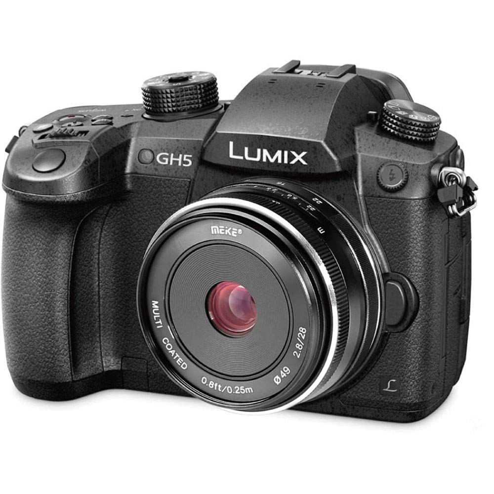 MeiKe Interchangeable Lens MK 28mm for Micro Four Thirds with Japanese Instruction Manual 19610004 [] F2.8