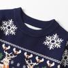 Christmas Sweatshirts Winter Boy Girl Print Knit Sweater Pullover Cotton Clothes Autumn Kids Slouchy Soft Clothing Knitwear