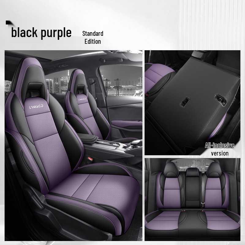 2026 Model Lynk & Co 03 Car Seat Cover - All-Season Perforated Leather, Fully Breathable, Automatic Fit