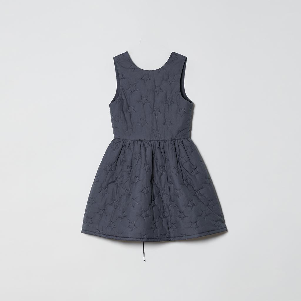 Soltipebeul Star Quilting Dress [Navy]