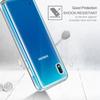 Coque pour Samsung Galaxy A10 - Silicone Transparent - Protection Impact - Film Verre Trempé - Souple