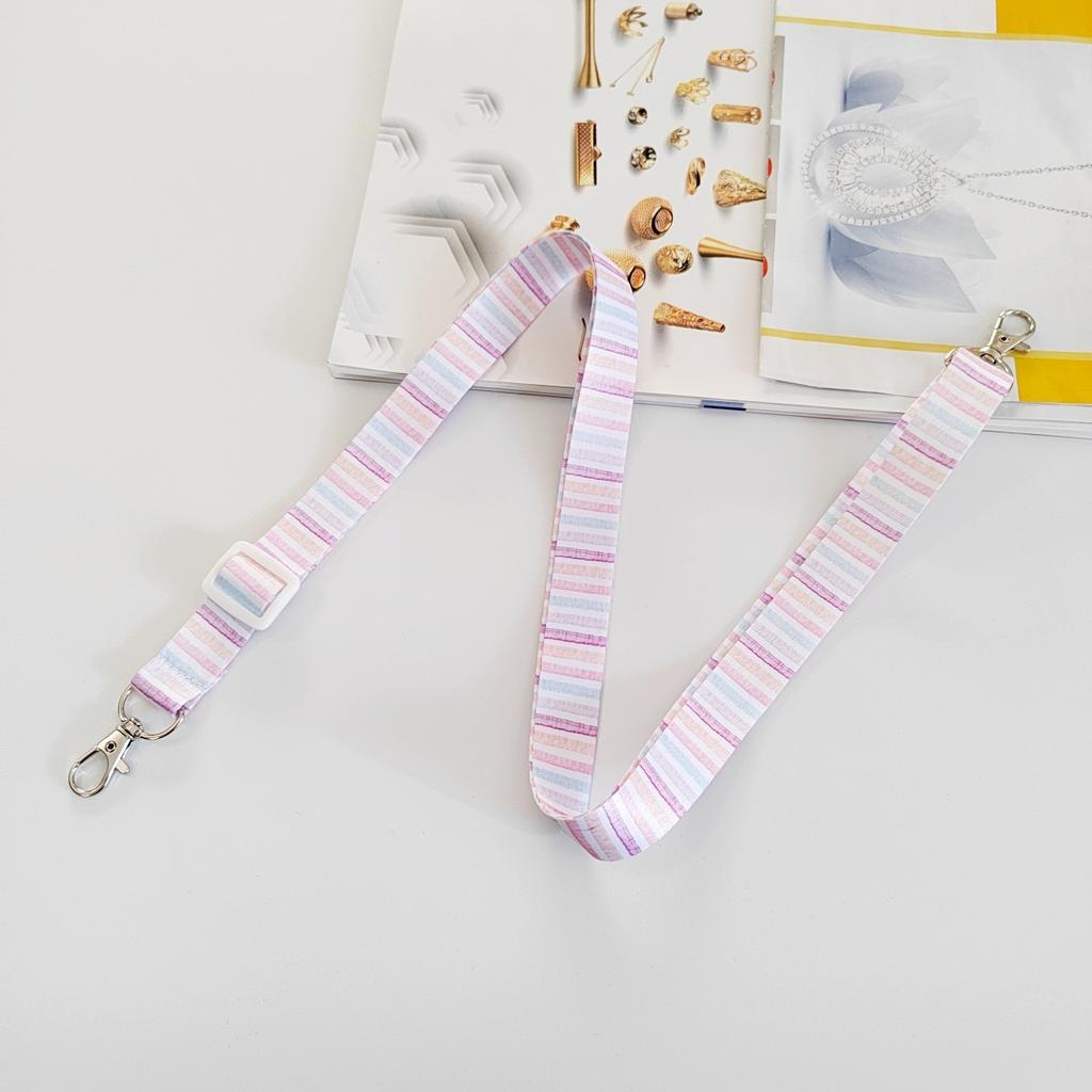 Printed Webbed Crossbody Strap Camera Phone Crossbody Strap Women's Bag Crossbody Strap