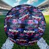 Custom Name Personalized Jinx Print Size 5 Soccer Ball Training & Match Football, for Team, Kicking, Gift for Football Enthusiasts
