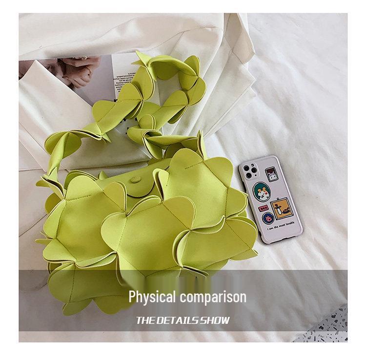 Sac à Bandoulière Unique Patchwork Floral Texturé - Mode Décontractée Femme Été 2025