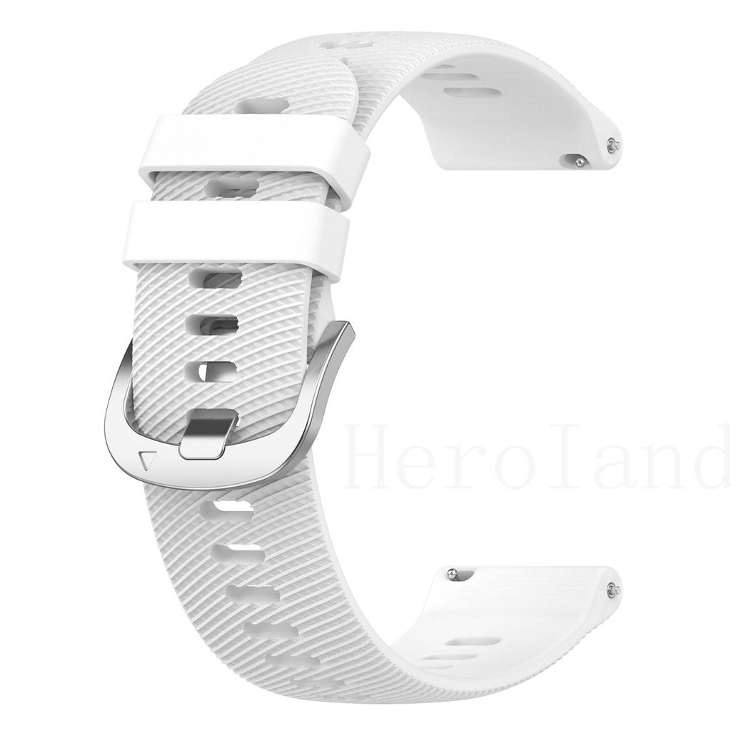 Silicone 18mm 22mm Watchband For Garmin Forerunner 255S Vivoactive 4S 3S Strap Wristband For Garmin Forerunner 255 Venu 2 Band