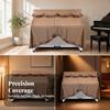 Velvet Piano Cover Dust-Shield for Home Music Rooms, Living Rooms