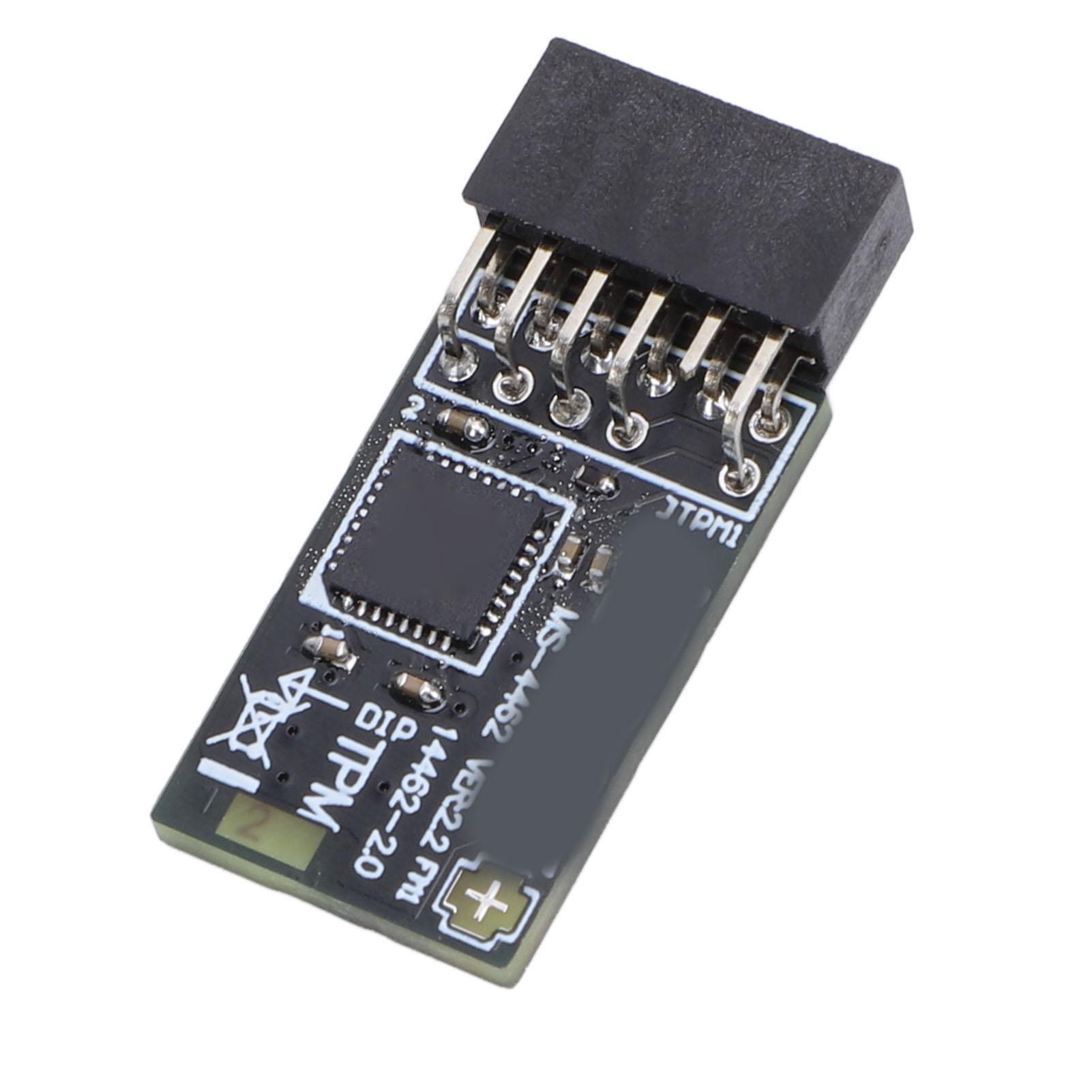 

Модуль TPM2.0 TPM SPI 12Pin Модуль безпеки шифрування з SLB 9670 для материнської плати для Win 10 11