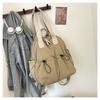 Schoolbag Simple Niche Backpack Portable Casual Large Capacity Shoulder Bag Loose Fashion Versatile Commuter Women's Backpack