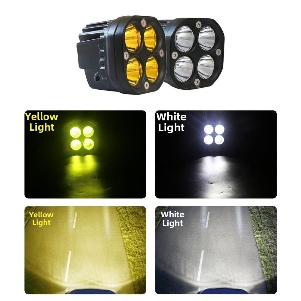 Waterproof Driving Moto Spotlights 12V 24V Car Fog Lamp Motorcycle Work Light  Motorcycles