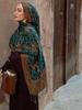 Classic Ethnic Paisley Tassel Scarf - Imitation Cashmere, Perfect for Autumn and Winter