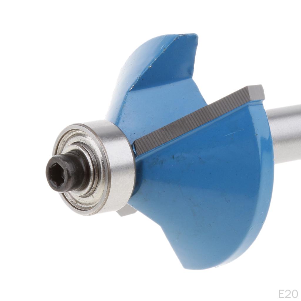 Straight Rod Flush Trim Router Bit 6mm Diameter