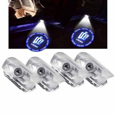 Ltsplay 210 Series Crown Car Door Courtesy Lamps with Door Welcome LED Logo Courtesy 18 200 220 Series Crown Courtesy Lights with Adjustable Set of