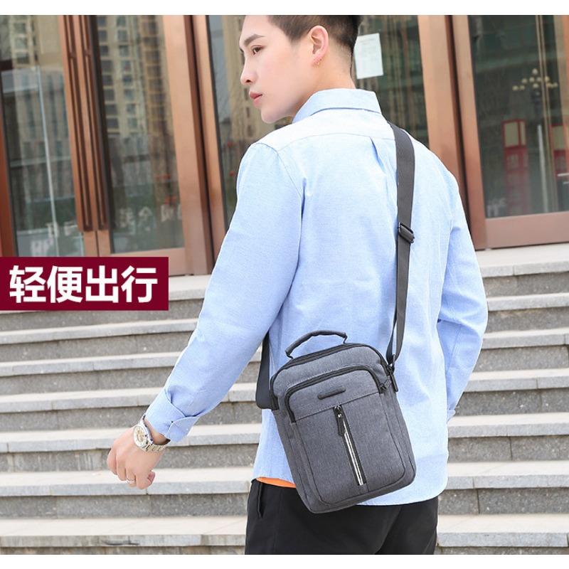 Men's Crossbody Bag Business Casual Fashion Nylon Backpack New Shoulder Bag Men's Business Backpack