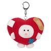Sanei Boeki Mottk Broken Heart X D6 X Plush MK01 Mascot. Size Approx. W11.5 H9cm. Toy.